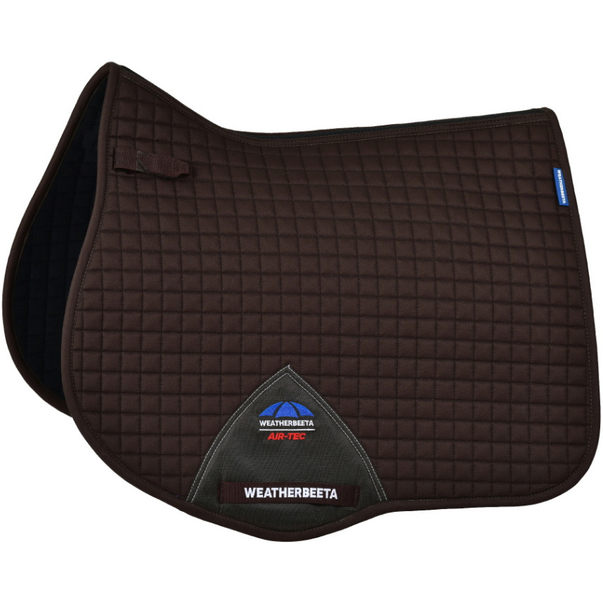 2025 Weatherbeeta Prime Air-Tec All Purpose Saddle Pad 1028249 - Chocolate